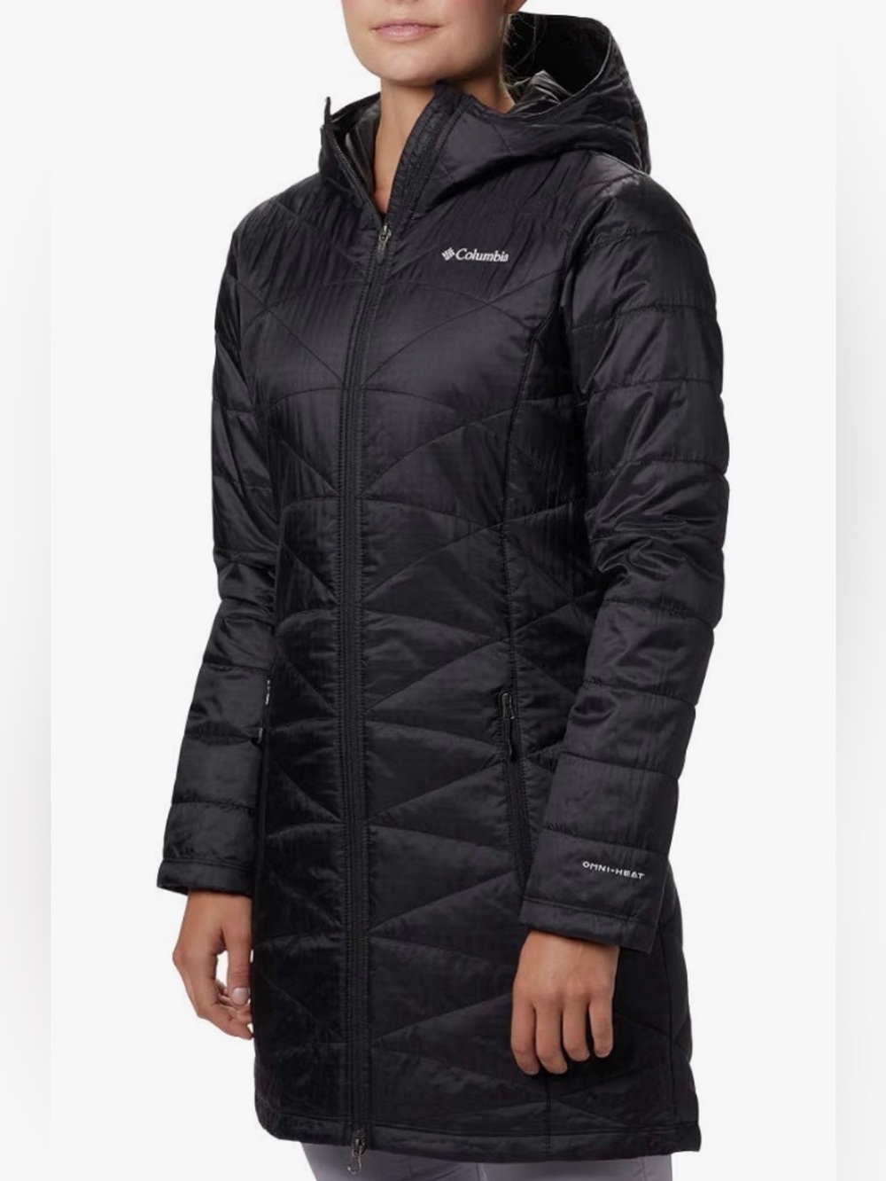 Columbia sportswear Women's Mighty Lite Hooded Jacket black - size small